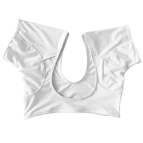1stück Damen Schweißschutz Unterwäsche Weste Mit Unterarm Schweißpolstern Atmungsaktiv Und Bequem Für Sommer Weiß von Supvox