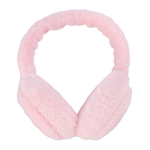 Supvox Weiche Ohrenschützer Plüsch im Freien Winter Wärmer Ohrenschützer Ohrenwärmer Stirnband für Mädchen Frauen (Pink) von Supvox