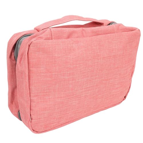 Fahrt Hängende Toilettenbeutel, Gefaltete Hängende Toilettenwaschorganisator Beutel für Männer Frauen, Mehrere Reißverschluss -Taschen, Mehrschicht Atmungsaktive Netztaschen, von SUPYINI