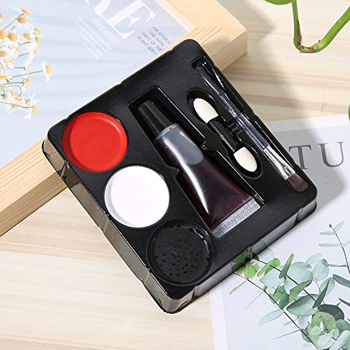 HallowBlood Make-up-Set Kunstblut Halloween-Requisiten Make-up-Schminkwerkzeug Seteen Makeup 15×13×3 Blut-Make-up-Set Kunstblut-Halloween-Requisiten Make-up-Schminkwerkzeug-Set von SUPYINI