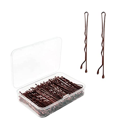 SURALIN 100 PCS Haarspangen für Frauen, Haarspangen, Unsichtbare Haarspangen aus Metall, Professionelle haarnadeln, Zwei Längen von SURALIN