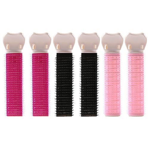 SURALIN 6Pcs Lockenwickler Locken Set Lockenwickler Set,GroßE Lockenwickler für Volumen Lockenwickler GroßE Locken Set,DIY Styling Werkzeug für Damen von SURALIN
