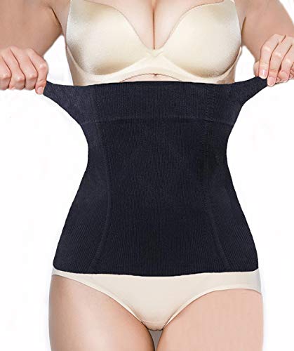 SURE YOU LIKE Damen Taille Trainer Cincher Korsett Tailenmieder Body Shape Bauchweg Gürtel, Schwarz, XL/XXL, 38-40 von SURE YOU LIKE