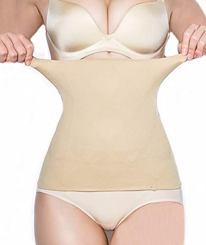 SURE YOU LIKE Damen Taille Trainer Cincher Korsett Tailenmieder Body Shape Bauchweg Gürtel, Beige, Tag XXXL=Size EU(42-46) von SURE YOU LIKE