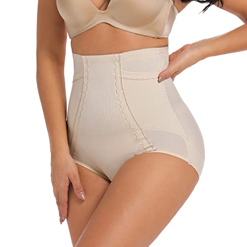 SURE YOU LIKE Miederhose Damen Taille Shapewear Bauch Weg Body Shaper Bauchweg Unterhose Damen Figurformender Miederpants Miederslips Unterwäsche mit Taschen von SURE YOU LIKE