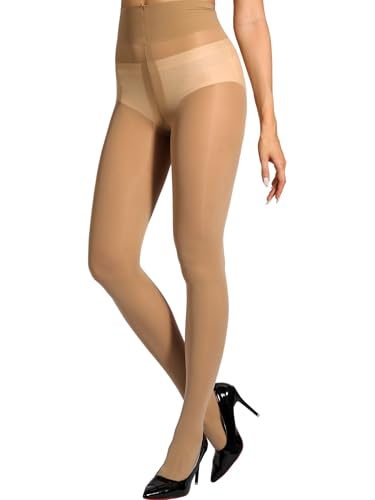 SUREPOCH Unverwüstliche Strumpfhose für Damen, Reißfest mit Starke Stützwirkung, 40 DEN Halbtransparent Hoher Bund T-Crotch Seidenglatt Strumpfhose SUREPOCH Unverwüstliche Strumpfhose für Damen, Reißfest mit Starke Stützwirkung, 40 DEN Halbtransparent Hoher Bund T-Crotch Seidenglatt Strumpfhose von SUREPOCH