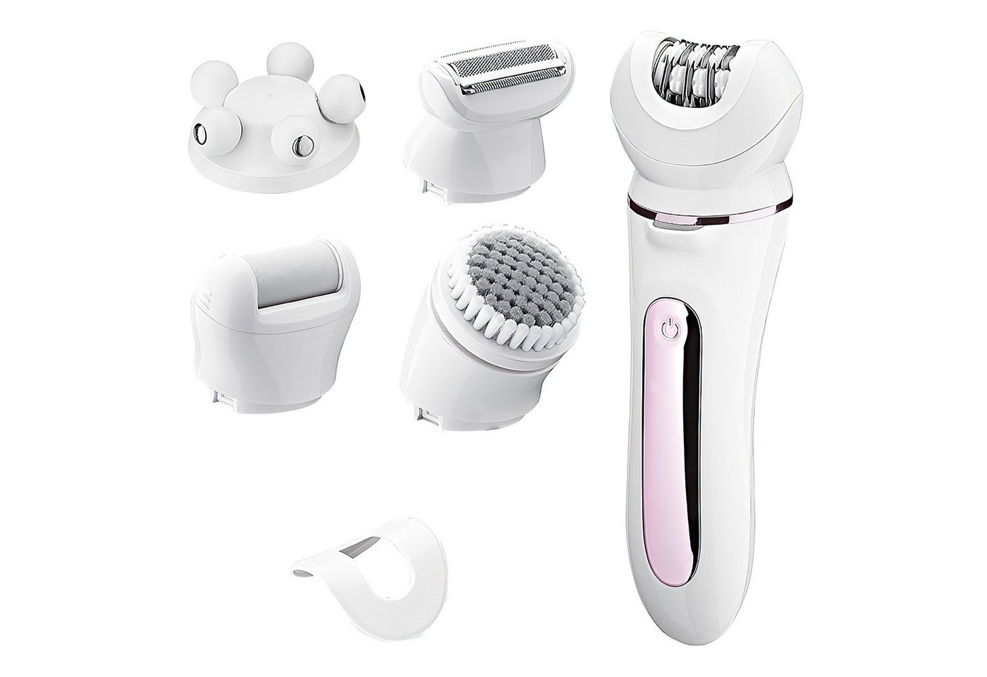 SURFOU Epilierer Damenrasierer Elektrisch 5-In-1 Intimrasierer für Frauen USB, Elektrischer Ladyshaver Schmerzfreier Intimrasierer für Frauen SURFOU Epilierer Damenrasierer Elektrisch 5-In-1 Intimrasierer für Frauen USB, Elektrischer Ladyshaver Schmerzfreier Intimrasierer für Frauen von SURFOU
