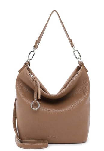 SURI FREY Beutel SFY Debby 13603 Damen Handtaschen Uni darktaupe 950 von SURI FREY