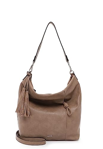 SURI FREY Beutel SFY Nicky 13973 Damen Handtaschen Uni taupe 900 von SURI FREY