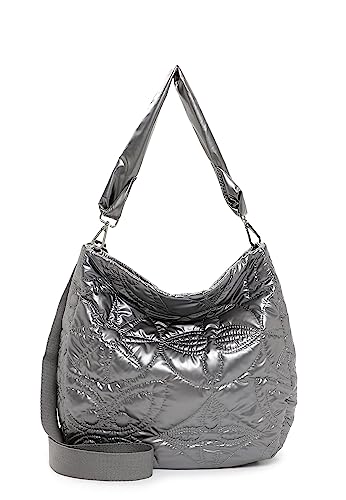 SURI FREY Beutel Sherry 14081 Damen Handtaschen wattiert darksilver 833 von SURI FREY