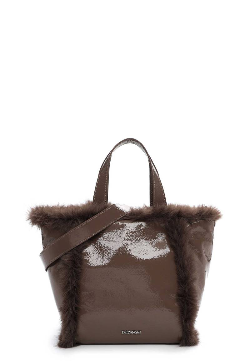 EMILY & NOAH - Shopper E&N Hanka taupe 900 - Gr. - OS von EMILY & NOAH