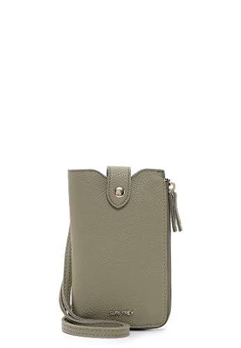 SURI FREY Handyetui Candy 13585 Damen Handyetuis Uni khaki 910 von SURI FREY