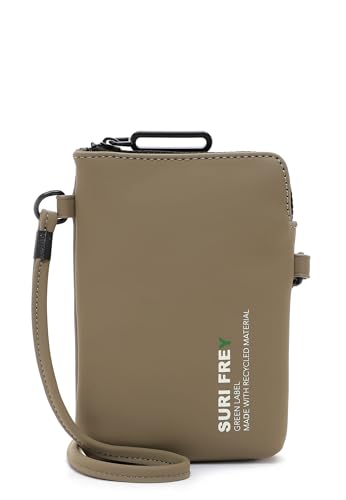 SURI FREY Handyetui SFY SURI Green Label Jenny 19060 Damen Handyetuis Uni khaki 910 von SURI FREY