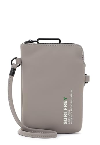 SURI FREY Handyetui SFY SURI Green Label Jenny 19060 Damen Handyetuis Uni taupe 900 von SURI FREY