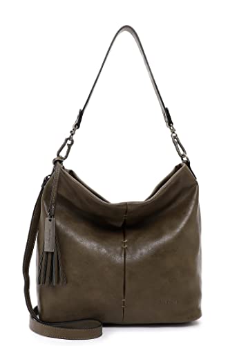 SURI FREY Beutel Livy 13442 Damen Handtaschen Uni mud 951 von SURI FREY