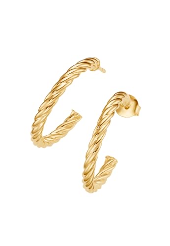 SURI FREY Ohrschmuck SFY Curly 210003691 Damen Ohrringe gelbgold 002 von SURI FREY