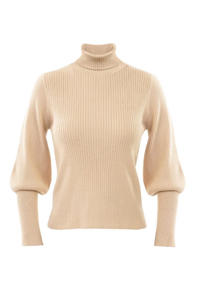 SURI FREY Rollkragenpullover SFY Freyday (1-tlg) Modische Ballonärmel mit hohen Rippbündchen. von SURI FREY