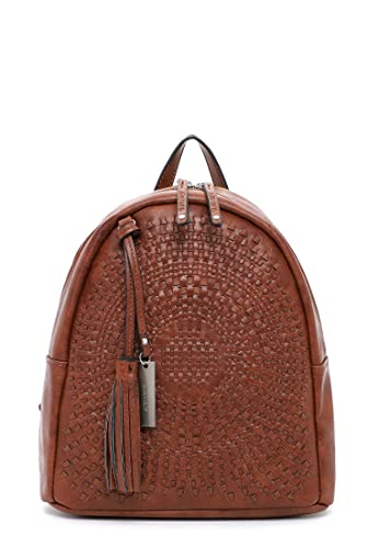 SURI FREY Rucksack Ruby 13744 Damen Rucksäcke Mustermix cognac 700 von SURI FREY