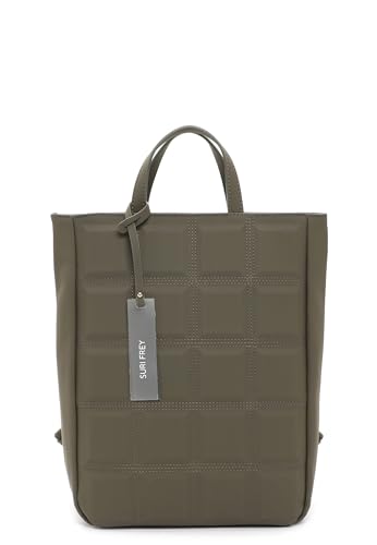 SURI FREY Rucksack SFY Bobby 13560 Damen Rucksäcke Uni oliv 960, Einheitsgröße von SURI FREY