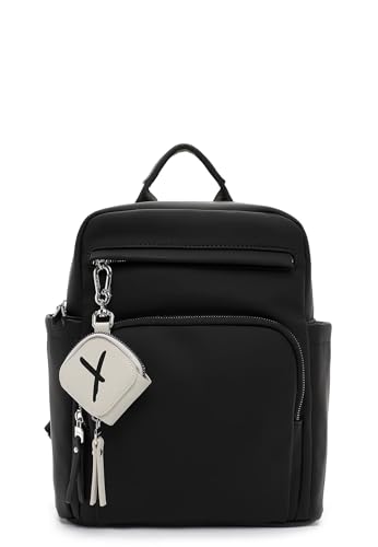 SURI FREY Rucksack SFY SURI Sports Cody 18170 Damen Rucksäcke Uni black white 103 von SURI FREY