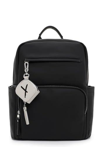 SURI FREY Rucksack SFY SURI Sports Cody 18171 Damen Rucksäcke Uni black white 103 von SURI FREY