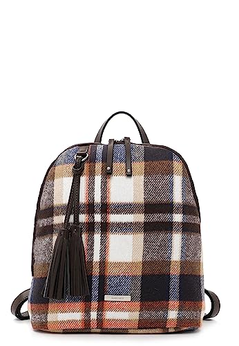 SURI FREY Rucksack Shanty 13885 Damen Rucksäcke Karo blue 500 von SURI FREY