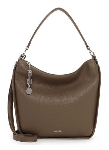 SURI FREY Schultertasche SFY Buffey Beutel Taupe braun von SURI FREY