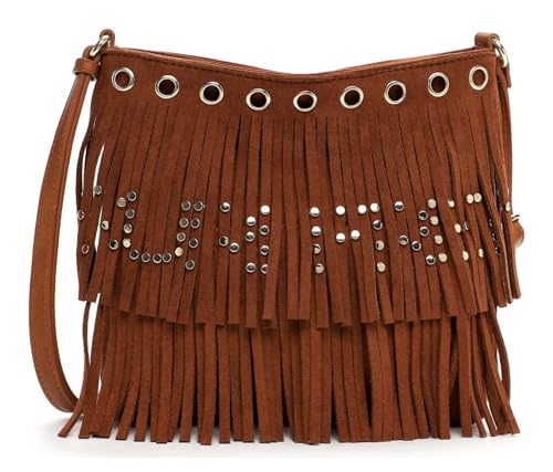 SURI FREY Schultertasche Umhängetasche SFY Becky Crossover Cognac braun von SURI FREY