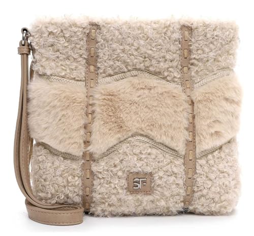 SURI FREY Schultertasche Umhängetasche SFY Resy Beutel Beige creme SURI FREY Schultertasche Umhängetasche SFY Resy Beutel Beige creme von SURI FREY
