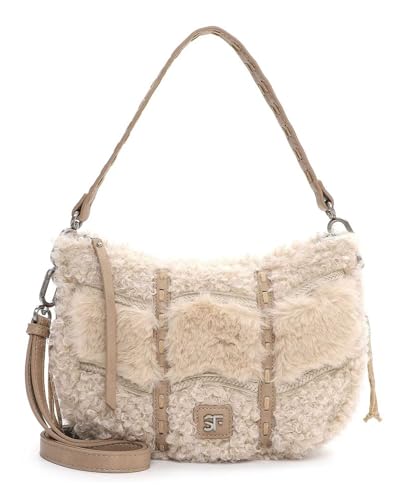 SURI FREY Schultertasche Umhängetasche SFY Resy Beutel Beige creme SURI FREY Schultertasche Umhängetasche SFY Resy Beutel Beige creme von SURI FREY