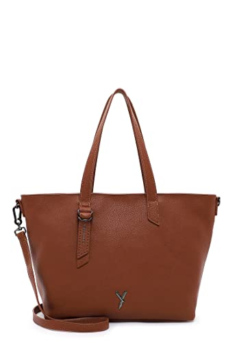 SURI FREY Shopper Gitty 13375 Damen Handtaschen Uni darkcognac 790 von SURI FREY