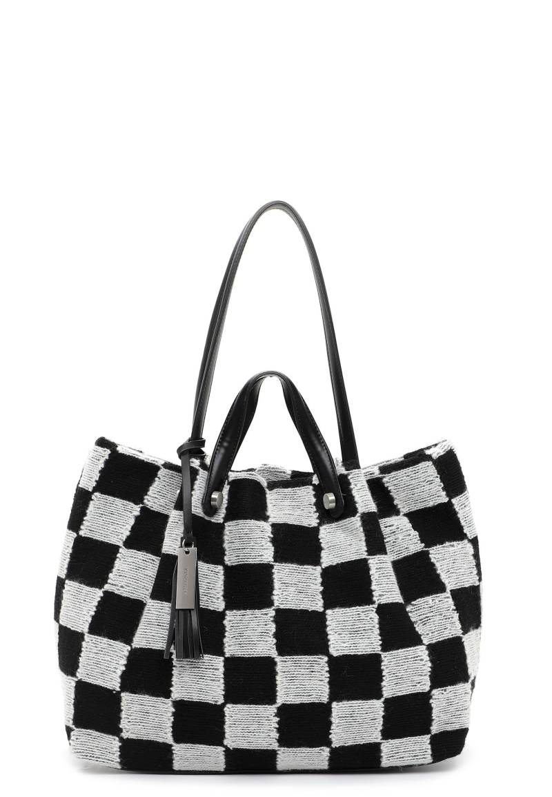 SURI FREY - Shopper July black white 103 - Gr. - OS von SURI FREY