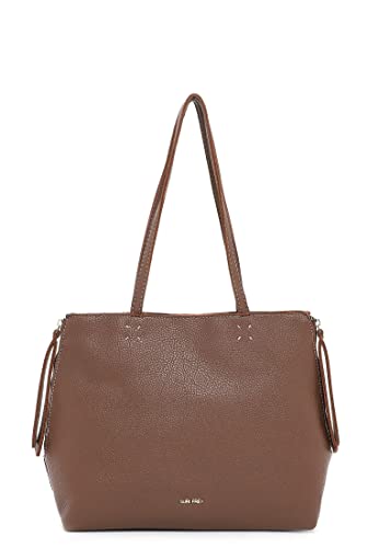 SURI FREY Shopper Ketty 12903 Damen Handtaschen Uni darktaupe 950 von SURI FREY