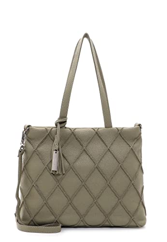 SURI FREY Shopper Lilly 13674 Damen Handtaschen Uni khaki 910 von SURI FREY