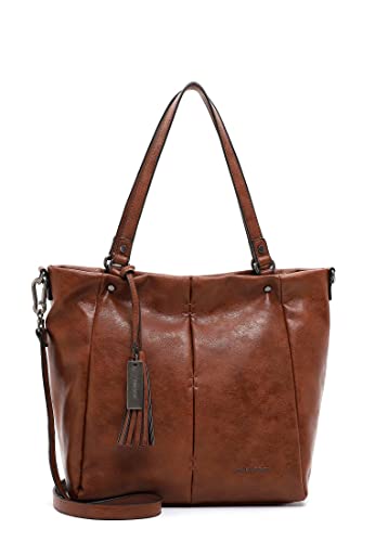 SURI FREY Shopper Livy 13443 Damen Handtaschen Uni cognac 700 von SURI FREY