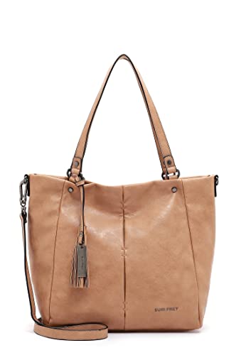 SURI FREY Shopper Livy 13443 Damen Handtaschen Uni sand 420 von SURI FREY