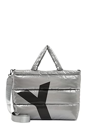 SURI FREY Shopper Melany 13463 Damen Handtaschen Zweifarbig silver 830 von SURI FREY