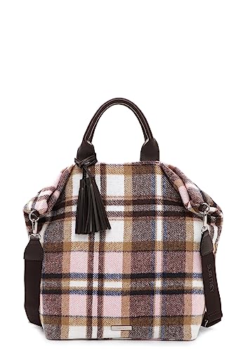 SURI FREY Shopper Shanty 13884 Damen Handtaschen Karo rose 650 von SURI FREY