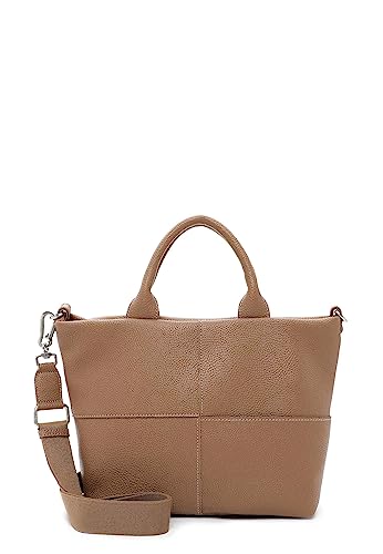 SURI FREY Shopper Tilly 14092 Damen Handtaschen Uni darktaupe 950 von SURI FREY