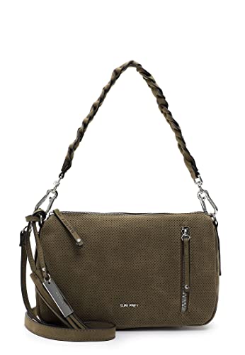 SURI FREY Damen Schultertasche Steffy khaki One Size von SURI FREY