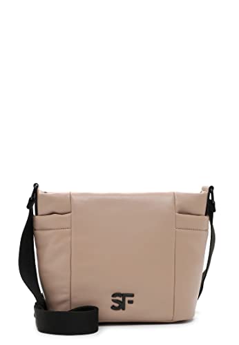 SURI FREY Umhängetasche Baggy 14021 Damen Handtaschen Uni taupe 900 von SURI FREY