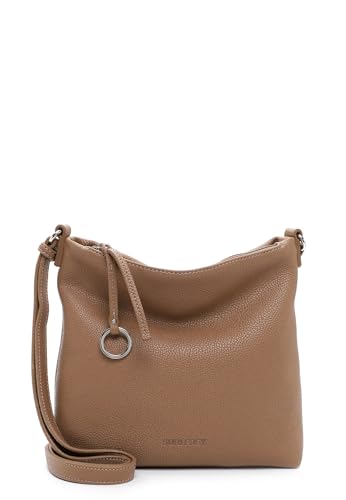 SURI FREY Umhängetasche SFY Debby 13602 Damen Handtaschen Uni darktaupe 950 von SURI FREY