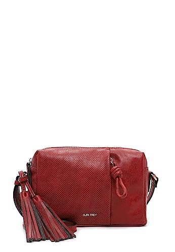 SURI FREY Umhängetasche SFY Nicky 13970 Damen Handtaschen Uni darkred 606 von SURI FREY