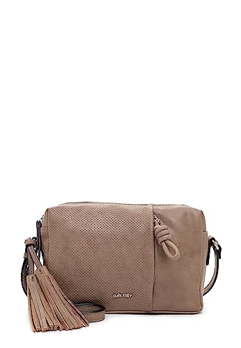 SURI FREY Umhängetasche SFY Nicky 13970 Damen Handtaschen Uni taupe 900 von SURI FREY