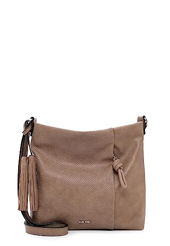 SURI FREY Umhängetasche SFY Nicky 13971 Damen Handtaschen Uni taupe 900 von SURI FREY