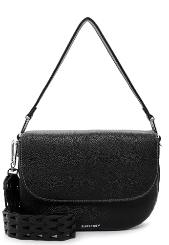 SURI FREY Umhängetasche SFY Freddy 14272 Damen Handtaschen Uni black 100 von SURI FREY