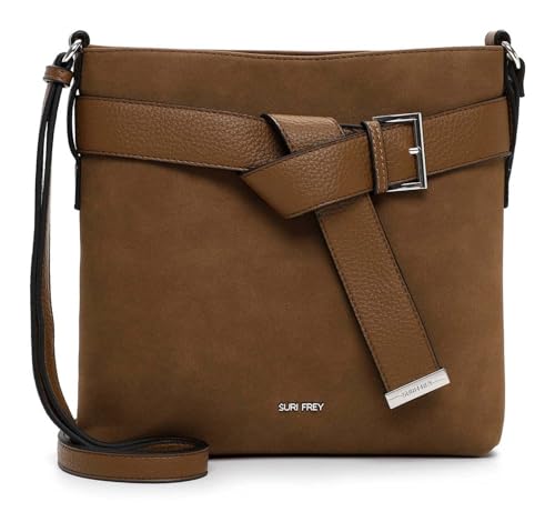 SURI FREY Umhängetasche SFY Libby Crossover Bag Cognac braun von SURI FREY