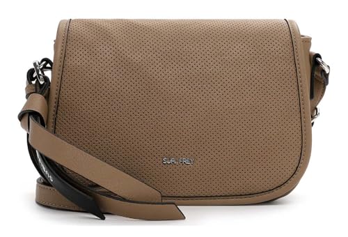 SURI FREY Umhängetasche SFY Macy Handbag with Flap Taupe hellbraun von SURI FREY
