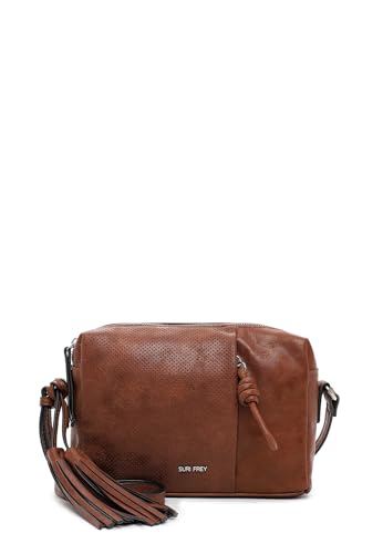 SURI FREY Nicky Handbag With Zipper S Cognac von SURI FREY
