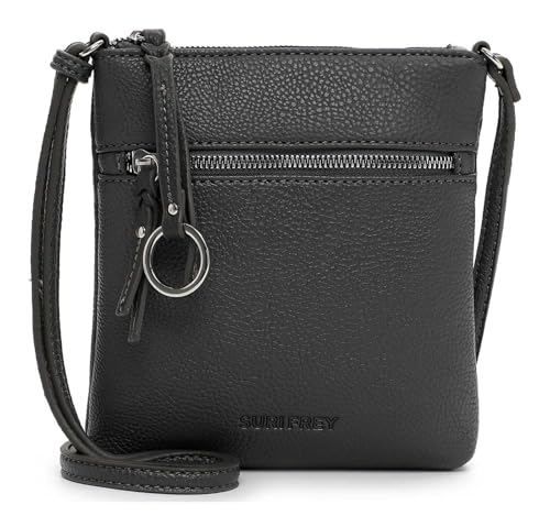 SURI FREY Umhängetasche Schultertasche SFY Debby Crossbody Bag Darkgrey dunkelgrau von SURI FREY